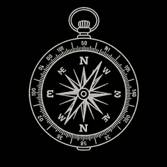 Animated compass