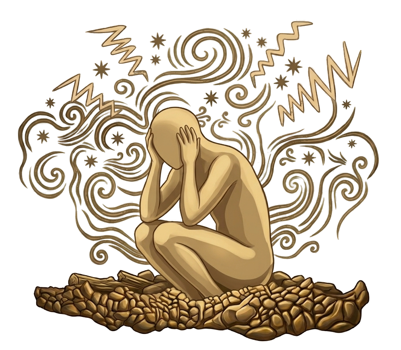 Sensory Overload Illustration